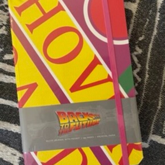 ($6) Back to the Future Hardcover Ruled Journal - Picture 1 of 3